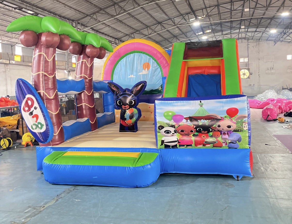 nagyméretű légvár bing nyuszival